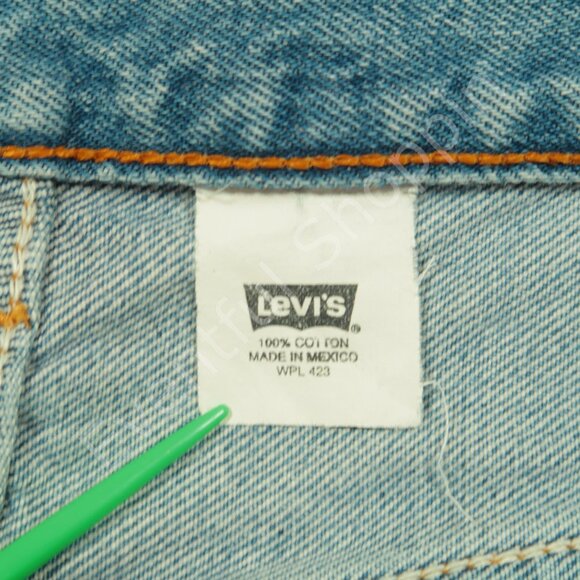 Vintage Levis 501 Jeans Mens 36 Blue Original Straight Denim 90s - Picture 5 of 8
